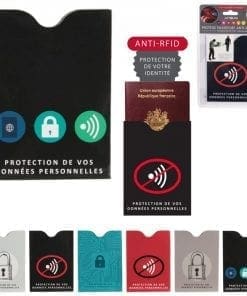 Vegabréfsslíður m/RFID öryggisvörn - Image 2