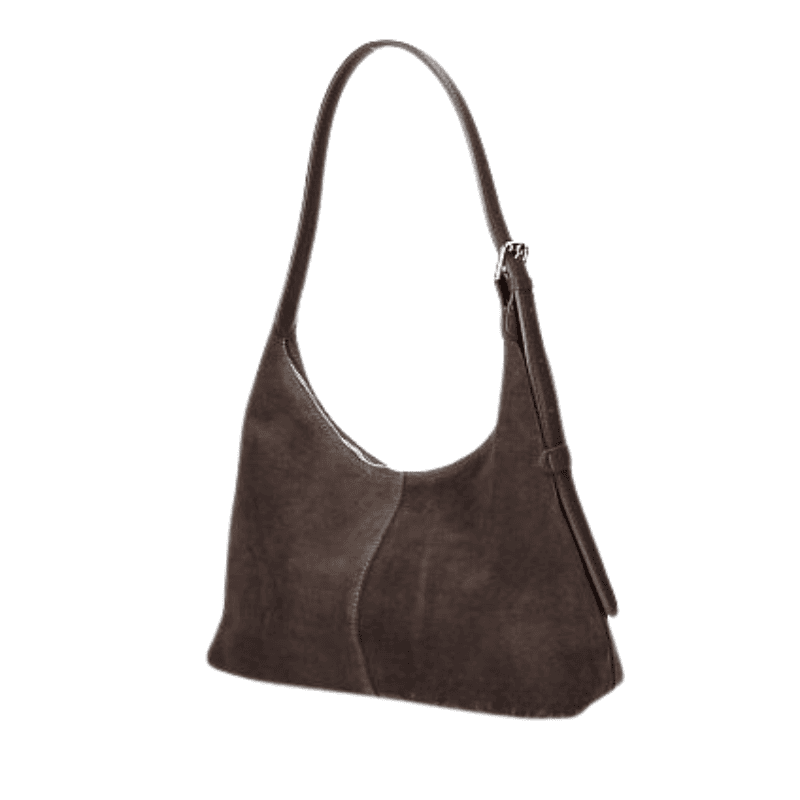 OFELIA leðurtaska - dark brown