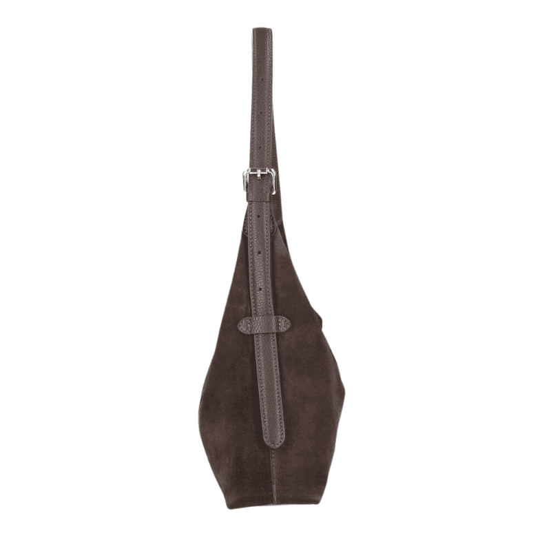 OFELIA leðurtaska - dark brown