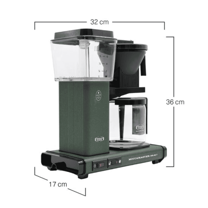 Moccamaster Optio – forest græn