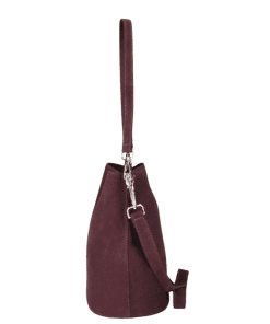 MARZIA leðurtaska - burgundy rauð - Image 4